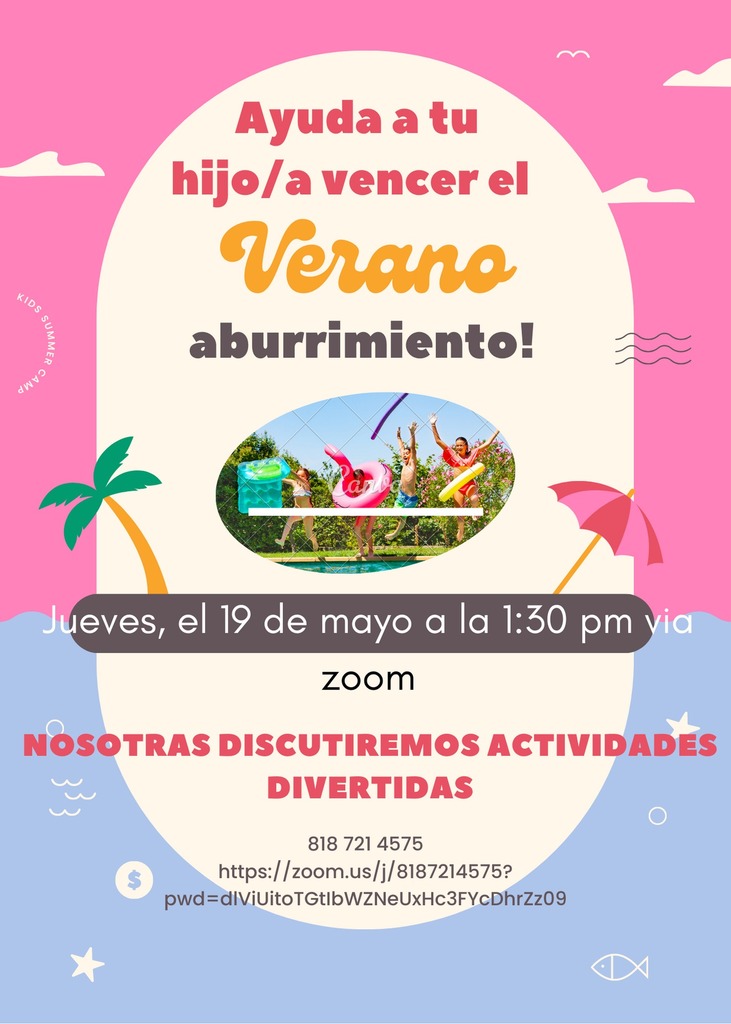 Summer Parent Ed Class