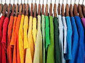 Bright colored clothes